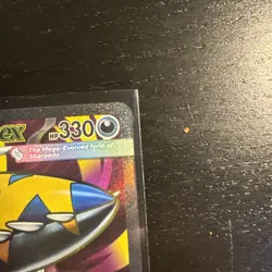 Mega Sharpedo Ex 113/094 Full Art Ultra Rare Pokemon Card Near Mint Condition - Image 3