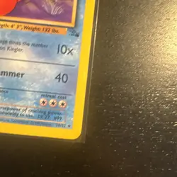 Kingler 38/62 Fossil Set - Uncommon Pokemon Card TCG WOTC - Image 4