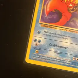 Kingler 38/62 Fossil Set - Uncommon Pokemon Card TCG WOTC - Image 5