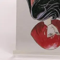 Haman Karn Mobile Suit Gundam Vintage Playing Card Club 10 Japan 1985 Animage - Image 5