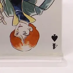 Reccoa Londe Mobile Suit Gundam Vintage Playing Card Spade 4 Japan 1985 Anime - Image 4