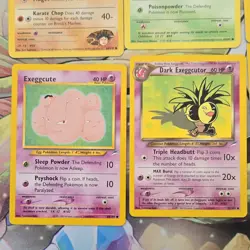🔥Vintage Pokemon TCG Card Lot Squirtle Psyduck Brock's Mankey Oddish 12x🔥 - Image 4