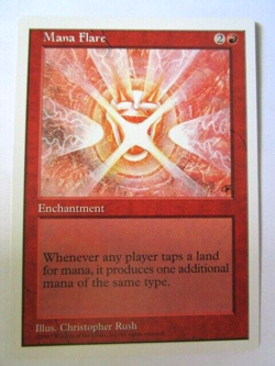 MTG Mana Flare Fifth Edition Light Play!! - Image 1