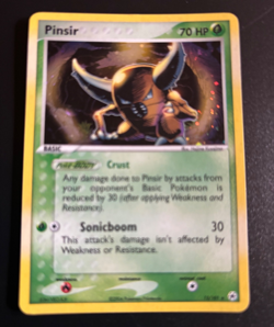 EX Hidden Legends 13 Pokemon PINSIR Card, Holo, 70HP - Image 3