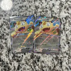 Pokemon TCG Meowth EX Perfect Order 62/88 Near Mint Set of 2 - Image 1