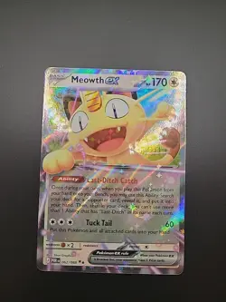 Meowth EX 62/88 : Double Rare - Perfect Order (POR) Pokemon TCG English - Image 1