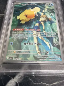 Pokemon SV 2025 Destined Rivals Dri en Misty's Psyduck #193/182 PSA 8 NM-MT - Image 3