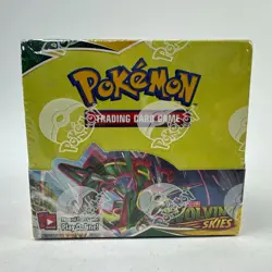 Pokemon TCG Sword & Shield Evolving Skies Factory Sealed Booster Box w/ Case - Image 3