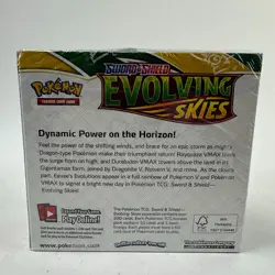 Pokemon TCG Sword & Shield Evolving Skies Factory Sealed Booster Box w/ Case - Image 5