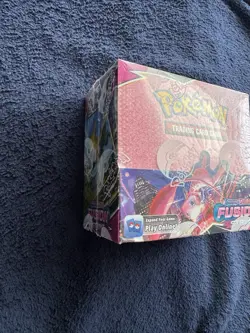 Pokemon Sword & Shield: Fusion Strike Booster Box "Case Fresh" In Acrylic Case - Image 3