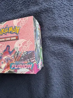 Pokemon Sword & Shield: Fusion Strike Booster Box "Case Fresh" In Acrylic Case - Image 4