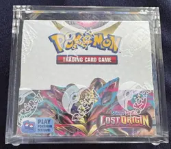 Pokemon Sword & Shield: Lost Origin Booster Box "Case Fresh" In Acrylic Case - Image 1