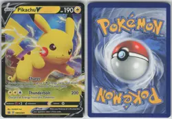 ✰ PIKACHU V SWSH061 PROMO SWORD & SHIELD PROMO POKEMON ✰ NM/M - Image 1