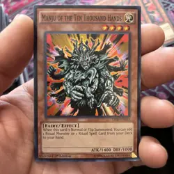 Manju of the Ten Thousand Hands THSF-EN033 the Secret Forces 1st Edition - Image 1