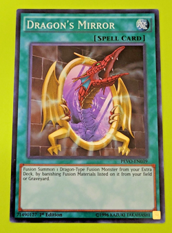 Yu-Gi-Oh Dragon's Mirror 1st Edition Super Rare PEVO-EN039 Nm - Image 1
