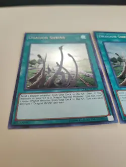 2x Yugioh! Dragon Shrine LCKC-EN075 Secret Rare NM - Image 2