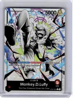 2025 One Piece—Monkey.D.Luffy #ST21-001 Starter Deck EX: Gear 5—Leader (Alt Art) - Image 1
