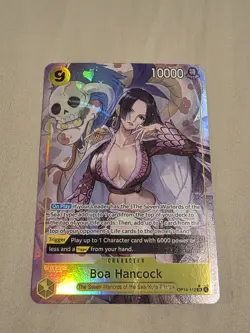 Bandai One Piece CCG Boa Hancock OP14-112 Holo - Image 1