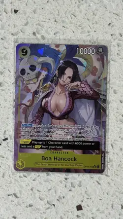 Boa Hancock Alt Art OP14-112 SR The Azure Sea’s Seven English One Piece TCG NM - Image 1