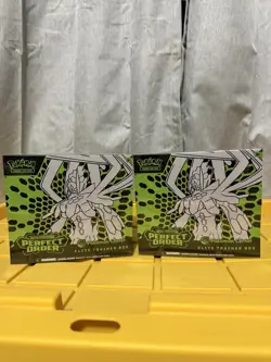 2X Pokemon TCG Perfect Order Pokemon Center ETB New Factory Sealed Same Day Ship - Image 1