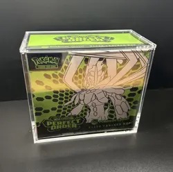 Perfect Order Pokemon Center ETB Mint Factory Sealed - WITH New Acrylic Case - Image 1