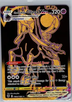 Shadow Rider Calyrex VMAX (Secret) TG30/TG30 Astral Radiance - Pokemon Card - NM - Image 1