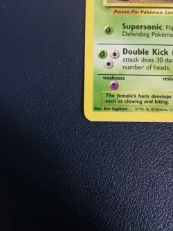 Pokemon Card Nidorina 53/130 Base Set 2 Uncommon WOTC - Image 4