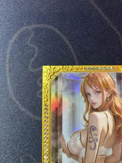 Bikini Nami Diamond Card Metal Beautiful Waifu Doujin Case Prize One Piece - Image 2