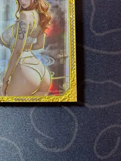Bikini Nami Diamond Card Metal Beautiful Waifu Doujin Case Prize One Piece - Image 4