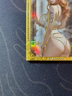 Bikini Nami Diamond Card Metal Beautiful Waifu Doujin Case Prize One Piece - Image 5