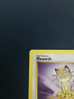 Pokemon Card Meowth 80/130 Base Set 2 Common WOTC - Image 2