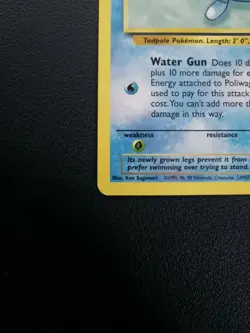 Pokemon Card Poliwag 88/130 Base Set 2 Common WOTC - Image 4