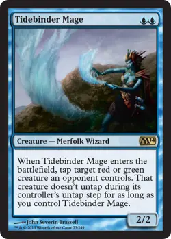 Tidebinder Mage ~ Near Mint Magic 2014 M14 MTG Magic UltimateMTG Blue Card - Image 1