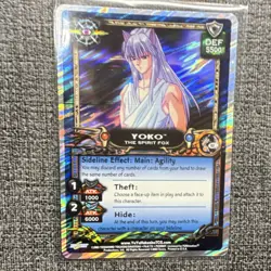 Score Yoko The Spirit Fox Holo Ghost Files G2 Yu Yu Hakusho TCG 2003 Card - Image 1