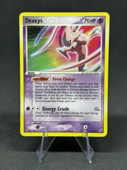 Deoxys 17/107 2005 EX Deoxys Set Pokemon Card Nintendo Non Holo Rare NM - Image 1