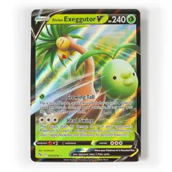 Pokemon - Alolan Exeggutor V - 005/078 - SWSH Pokemon GO - Half Art Card - Image 1