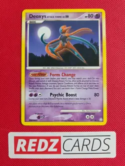 Deoxys LV.50 24/146 Legends Awakened Non Holo Rare Pokemon Card 2008 LP - Image 1