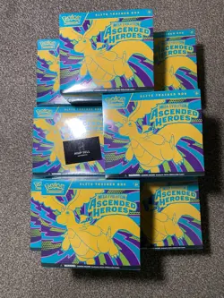 9x Pokemon TCG: Mega Evolution—Ascended Heroes Elite Trainer Box ETB - Sealed - Image 2