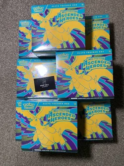 9x Pokemon TCG: Mega Evolution—Ascended Heroes Elite Trainer Box ETB - Sealed - Image 3