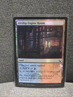 Airship Engine Room Avatar: The Last Airbender Foil - Image 1