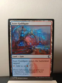 Izzet Guildgate [LP] - Ravnica: Clue Edition - MTG CLU [C] - Image 1