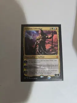 Magic the Gathering Sarkhan Unbroken Dragons of Tarkir Near Mint 16 Obo - Image 1