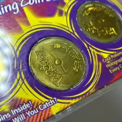 Tarnished Sealed Pokemon Battling Coin Game Each Set Is Different - Image 4