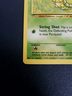 Pokemon Card Caterpie 68/130 Base Set 2 Common WOTC - Image 4