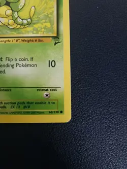 Pokemon Card Caterpie 68/130 Base Set 2 Common WOTC - Image 5