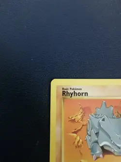 Pokemon Card Rhyhorn 90/130 Base Set 2 Common WOTC - Image 2