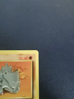 Pokemon Card Rhyhorn 90/130 Base Set 2 Common WOTC - Image 3