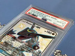 Pokemon TCG Rayquaza GX 177a/168 Hidden Fates Premium Collection PSA 10 Full Art - Image 4