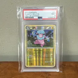 2011 Pokemon Call Of Legends #43 Flaaffy - Rev. Foil PSA 9 - Image 1