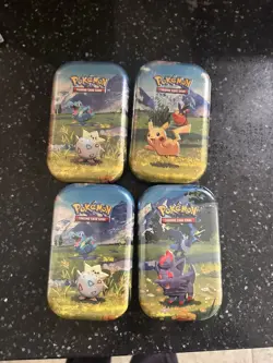 4 X Ascended Heroes Pokemon Mini Tins. BRAND NEW & SEALED. FREE FAST DELIVERY - Image 1